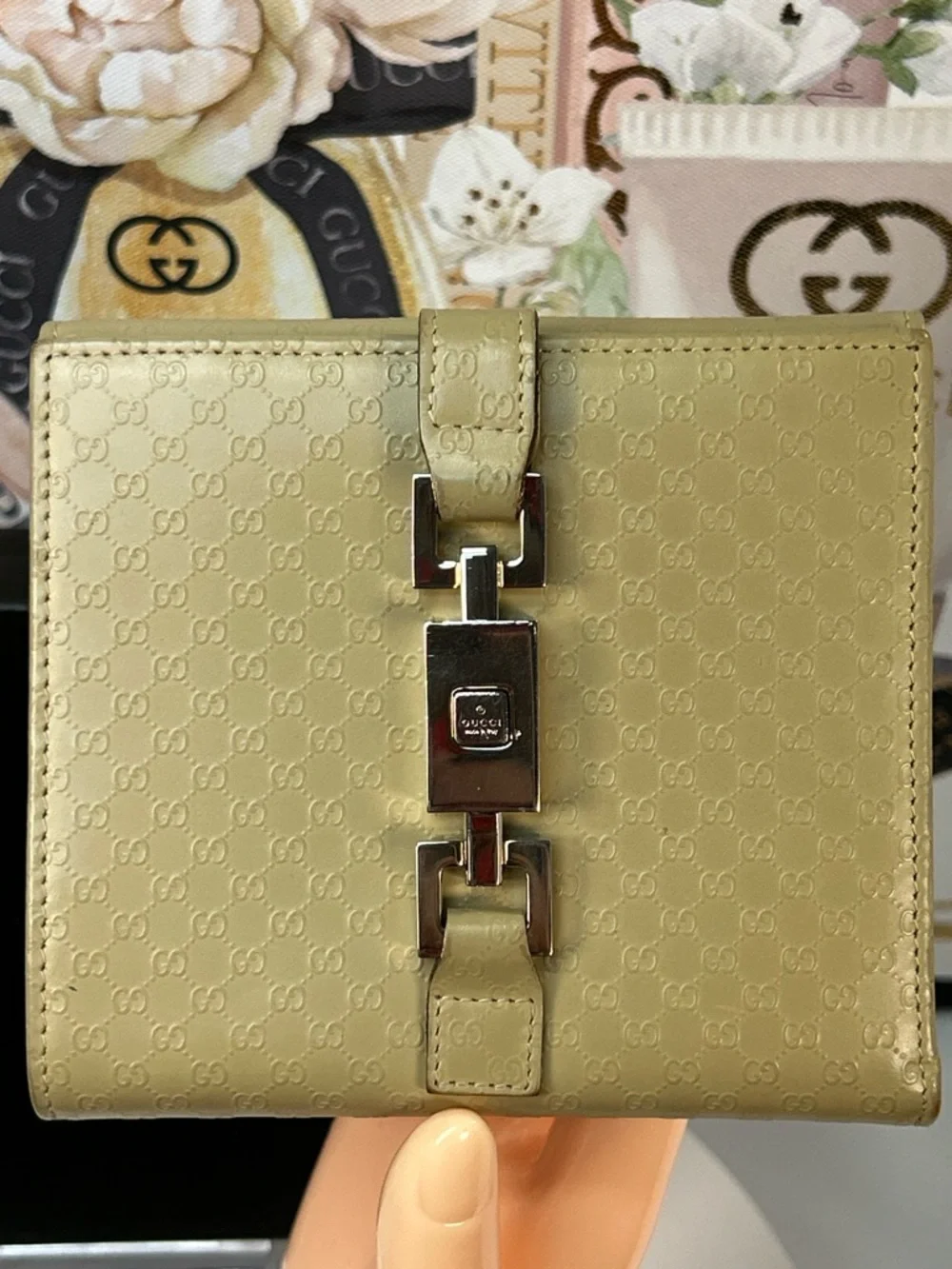 GUCCI Jackie Leather Bifold Wallet 😍🔥 - Picture 9 of 17